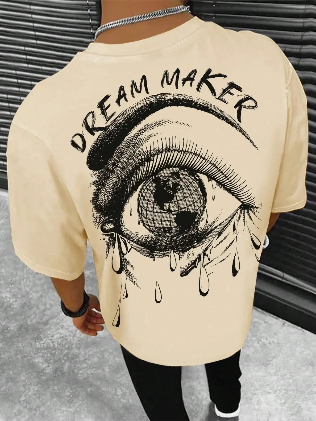 Schwarzman™ - Men Dream Maker T Shirt - Daliy, fashion, outfit, Oversize, shirt, streetwear, summer, t, t shirt - men-oversize-dream-maker-t-shirt -  - Schwarzman| Schwarzman where fashion meets elegance. Explore limited edition clothing for men and women, from evening wear to activewear. Visit our store for premium brands and exclusive collections. | Clothing | Clothes | Fashion | Brand | Brands | Women | Men | Schwarzman | שוורצמן | Limited Edition | מהדורה מוגבלת | Store | Shop | Gym | workout | Fitness.