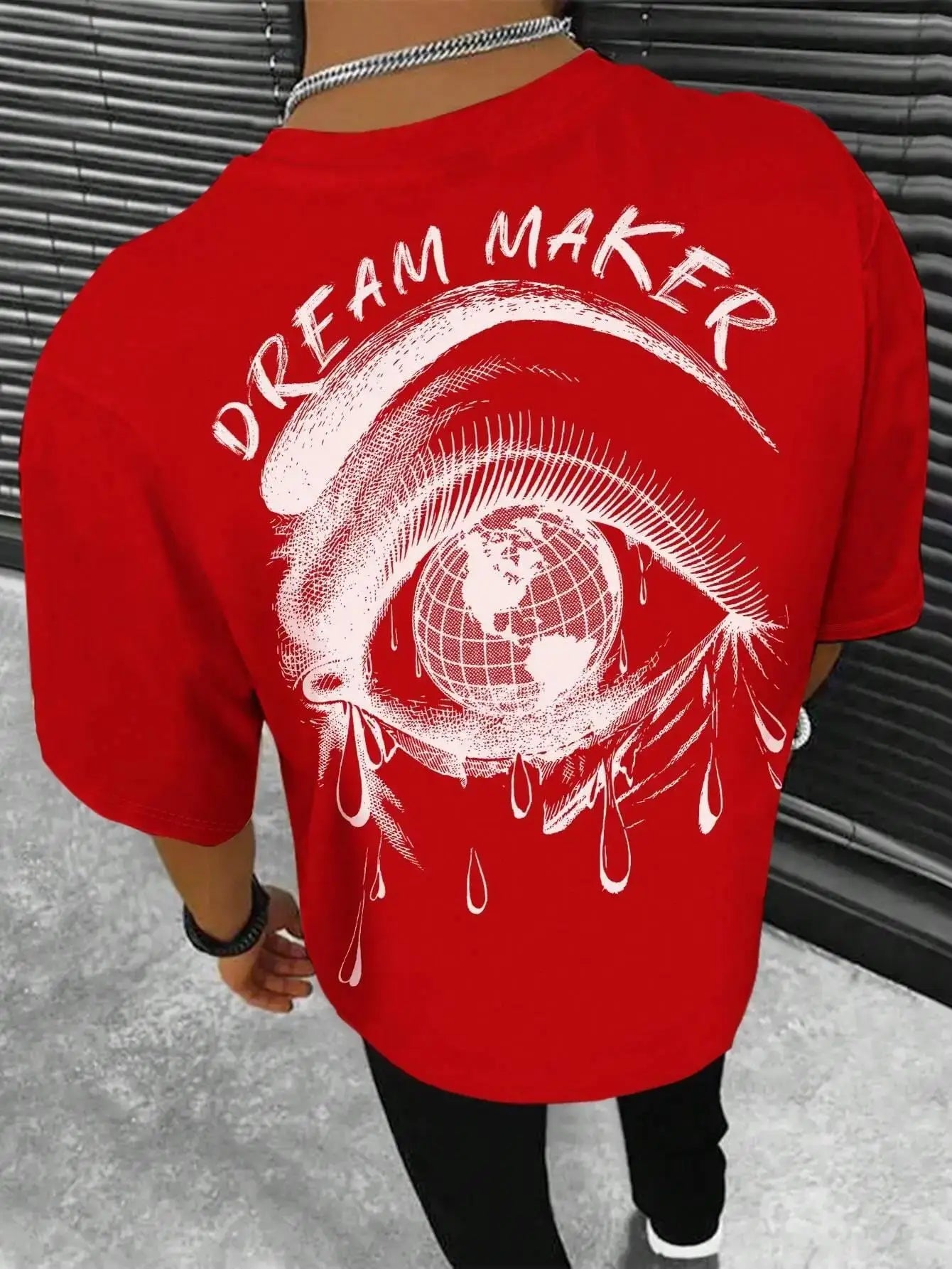 Schwarzman™ - Men Dream Maker T Shirt - Daliy, fashion, outfit, Oversize, shirt, streetwear, summer, t, t shirt - men-oversize-dream-maker-t-shirt -  - Schwarzman| Schwarzman where fashion meets elegance. Explore limited edition clothing for men and women, from evening wear to activewear. Visit our store for premium brands and exclusive collections. | Clothing | Clothes | Fashion | Brand | Brands | Women | Men | Schwarzman | שוורצמן | Limited Edition | מהדורה מוגבלת | Store | Shop | Gym | workout | Fitness.