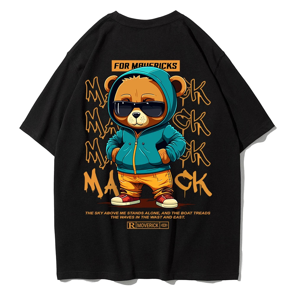 Men Fashion Oversize TeddyTed Outfit T Shirt