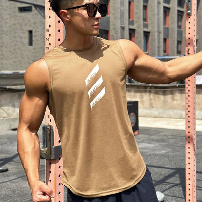 Men Fitness Tank Top Shirt