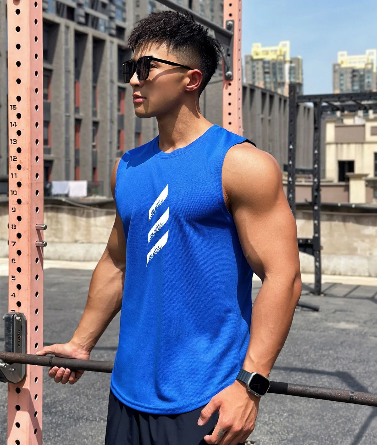 Men Fitness Tank Top Shirt