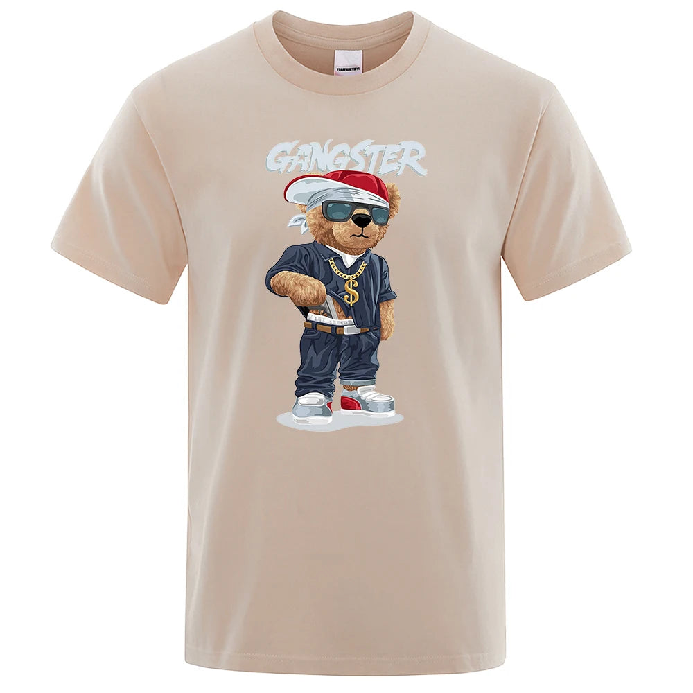 Men Gang TaddyTed Outfit T Shirt Khaki