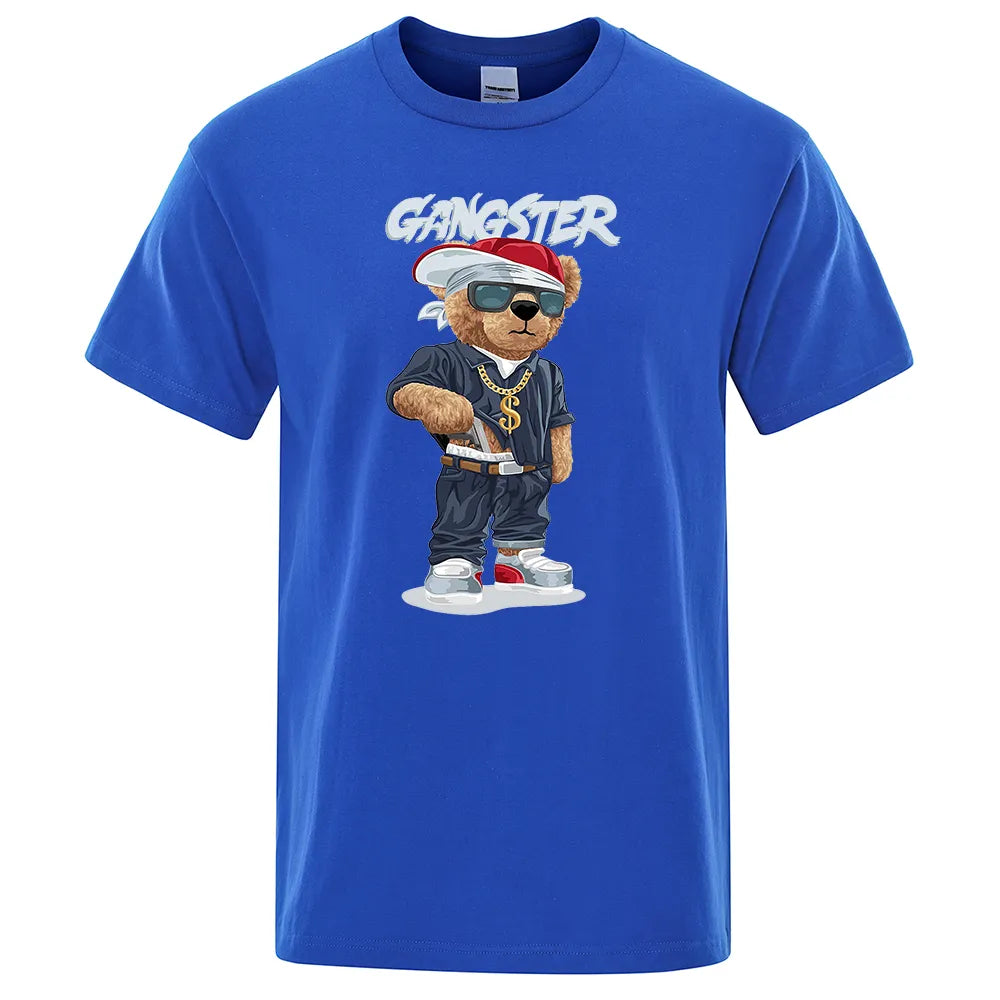 Men Gang TaddyTed Outfit T Shirt Blue