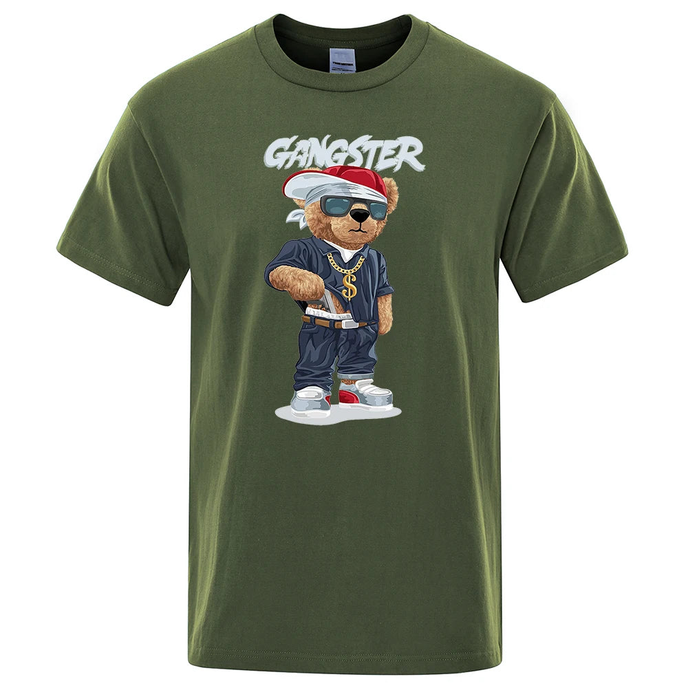 Men Gang TaddyTed Outfit T Shirt Dark Green