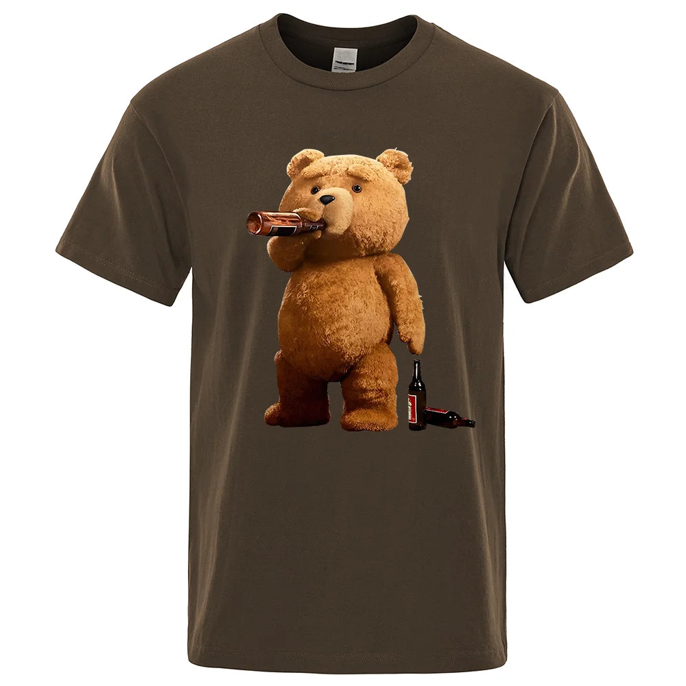 Men TeddyTed Outfit T Shirt Brown