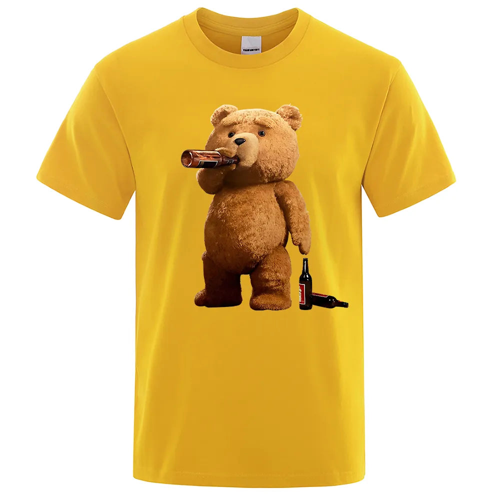 Men TeddyTed Outfit T Shirt Yellow