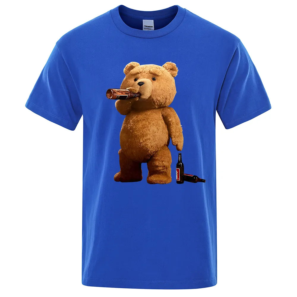 Men TeddyTed Outfit T Shirt Blue