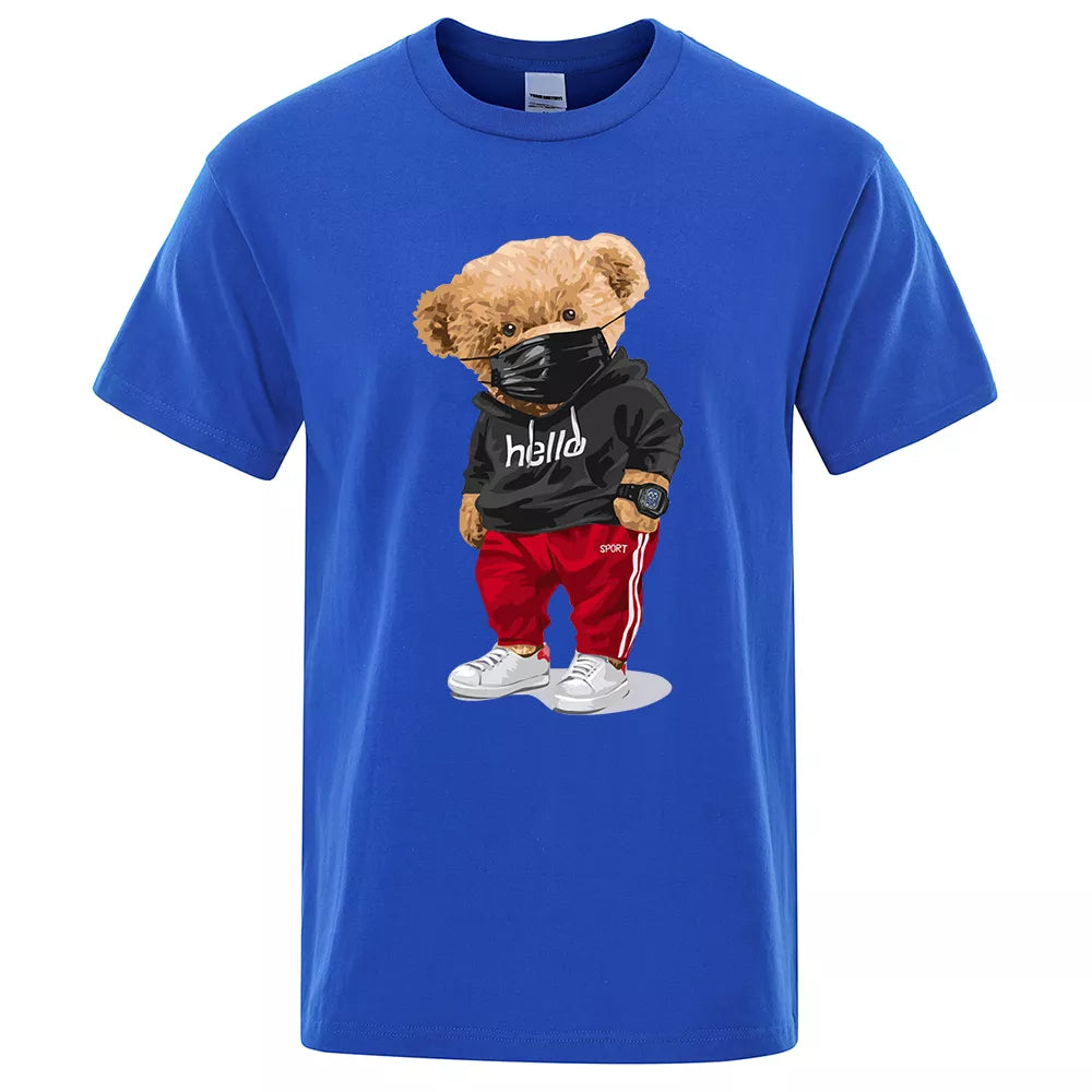 Men TeddyTed Outfit T Shirt Blue