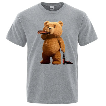 Men TeddyTed Outfit T Shirt Gray