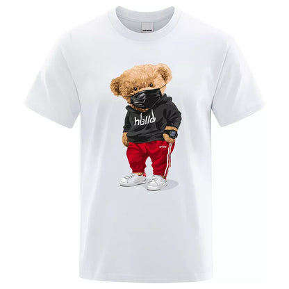 Men TeddyTed Outfit T Shirt White