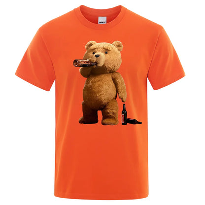 Men TeddyTed Outfit T Shirt Orange