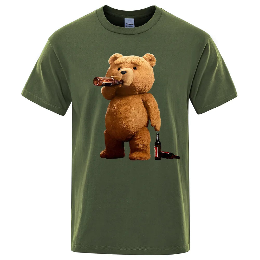 Men TeddyTed Outfit T Shirt Dark Green