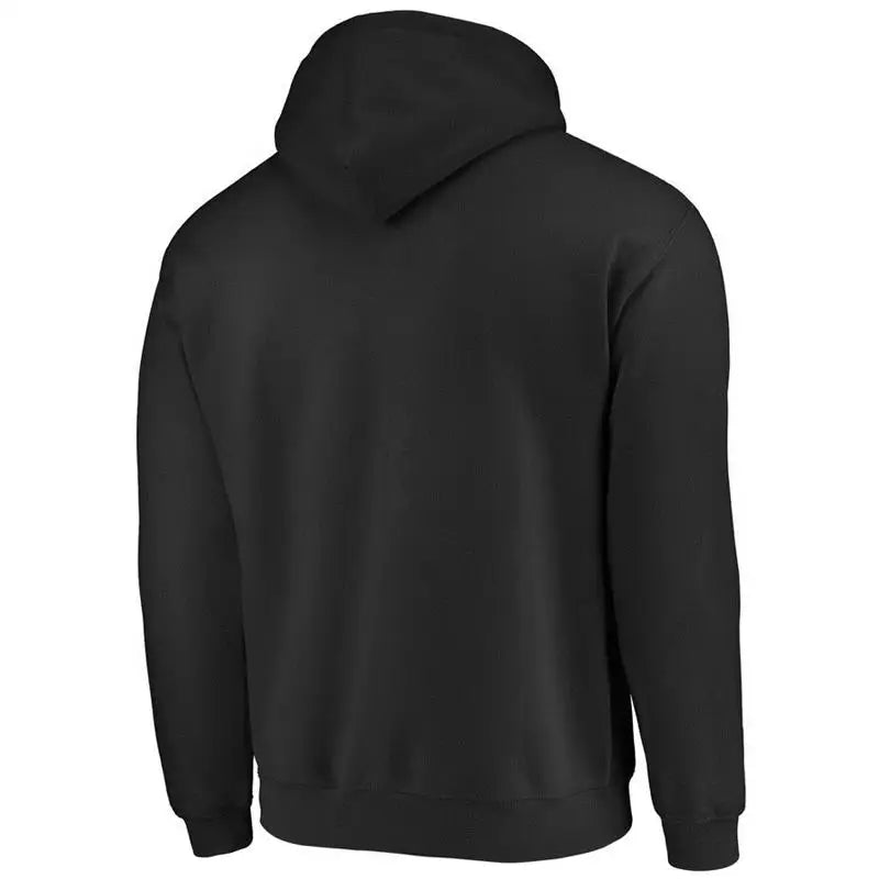 Men Warm Solid Color Hoodie Outfit Shirt