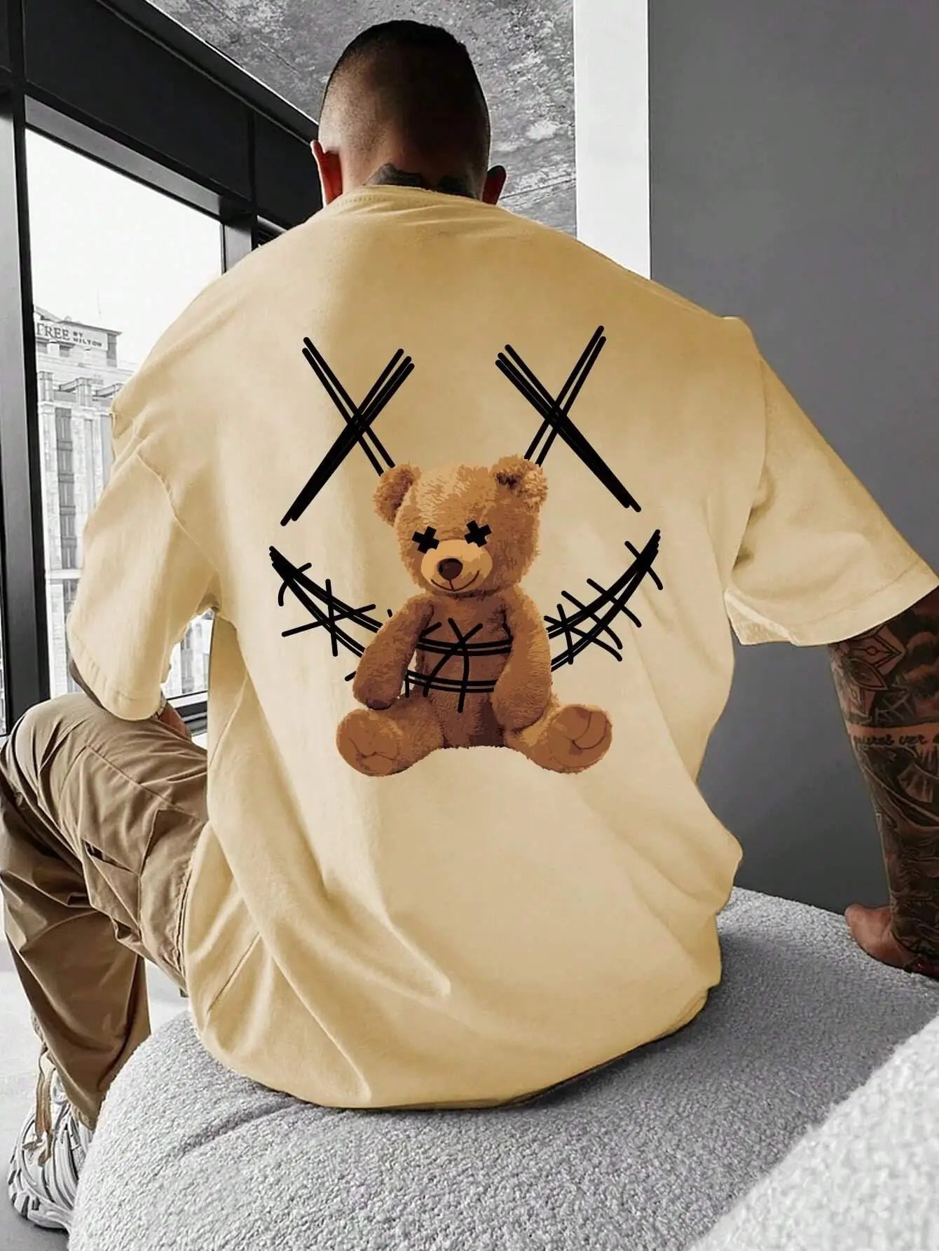 Men XX Smile TeddyTed Outfit T Shirt