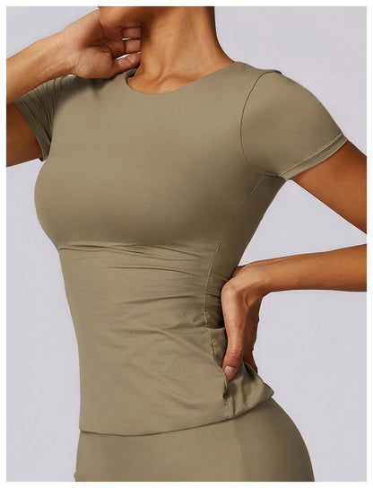 Women Basic Sports Shirt