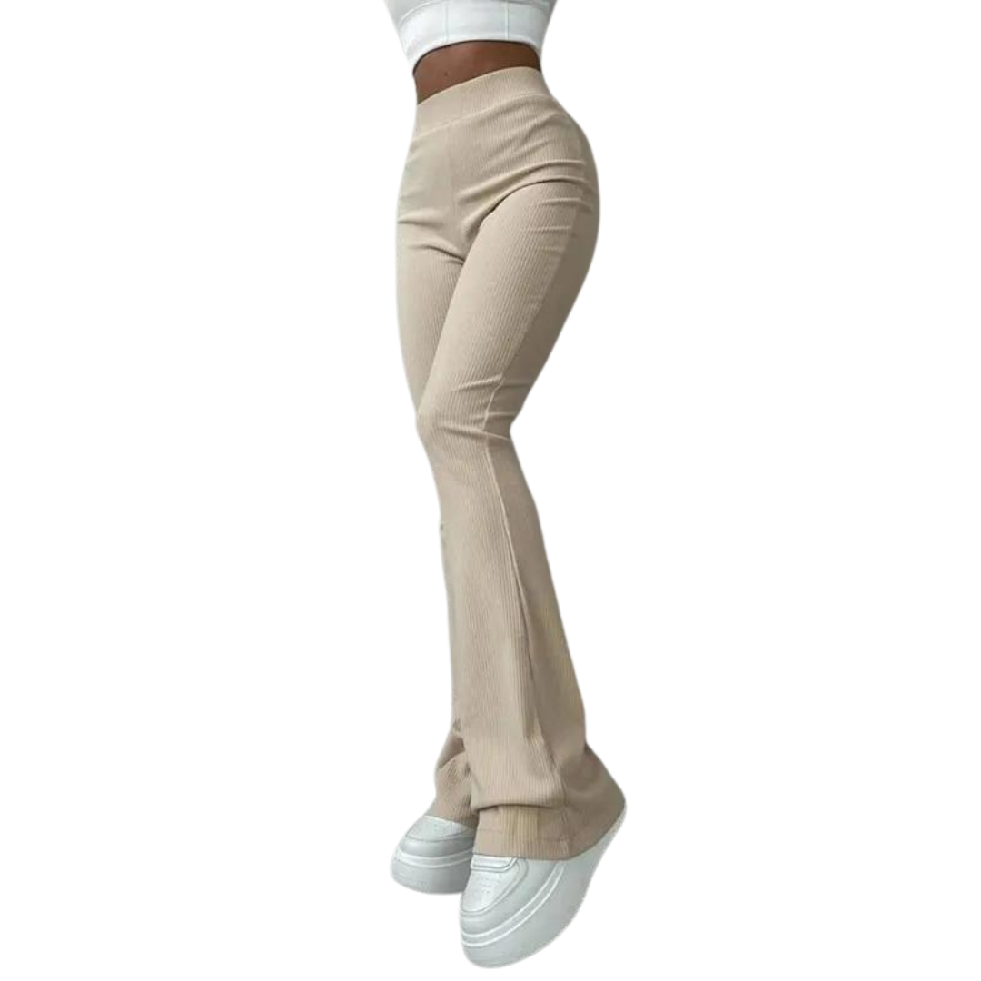 Women Elegant Padelphone Elastic Expanding Pants