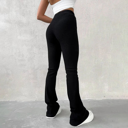 Women Elegant Padelphone Elastic Expanding Pants