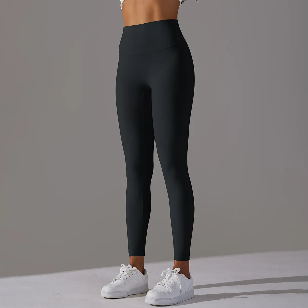 Women FlexFit Leggings Sportswear Pants Black