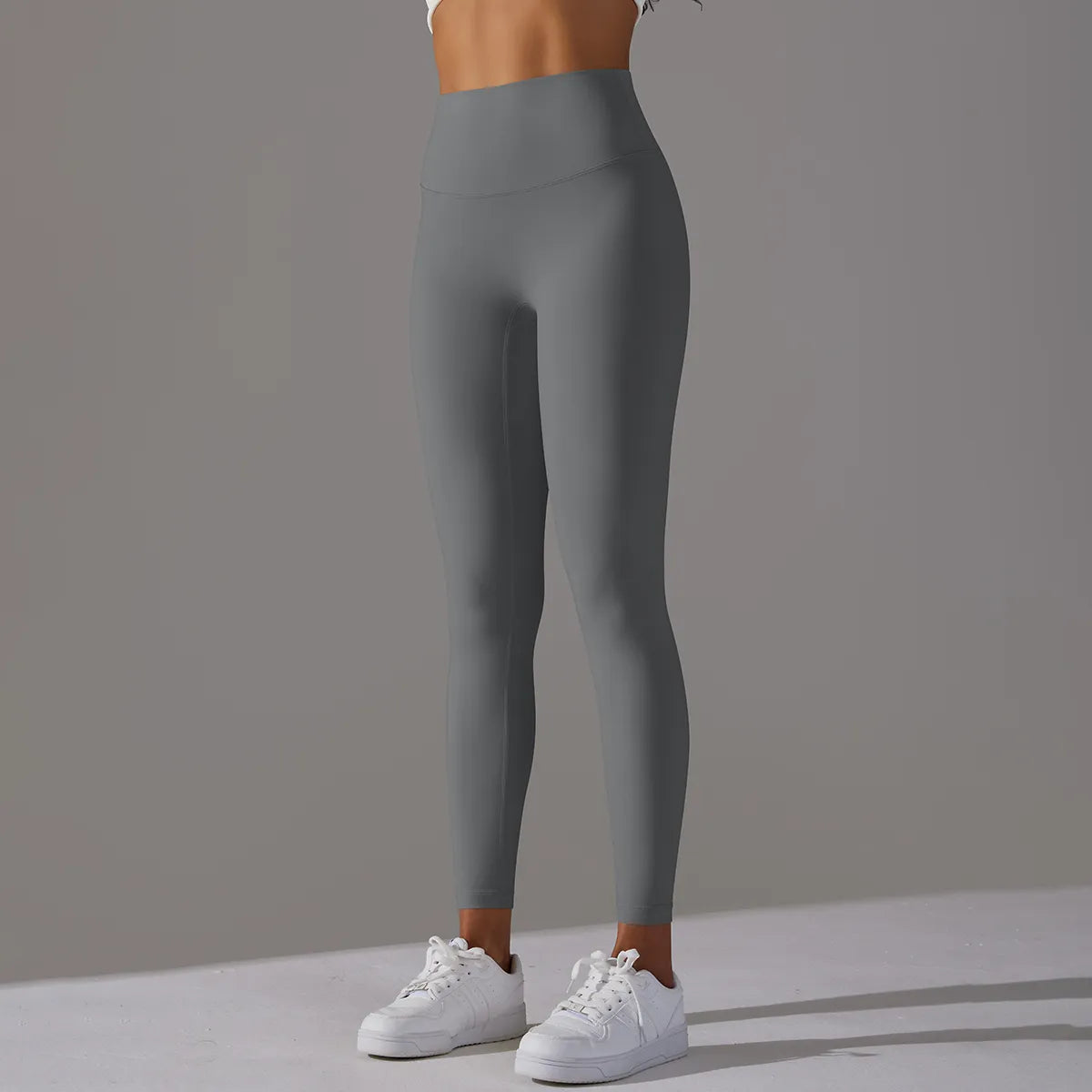 Women FlexFit Leggings Sportswear Pants Gray