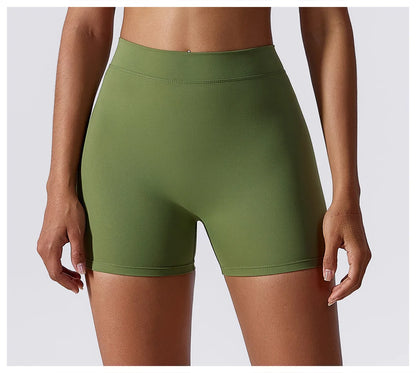 Schwarzman - Women V-Shaped Activewear Shorts Pants - These Women V-Shaped Activewear Shorts Pants are designed specifically for women, made with high-quality nylon material. Perfect for sports, running, fitness, and yoga, these shorts provide comfort and